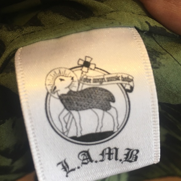 L.A.M.B smocked double strap dress size 4 - Picture 5 of 9